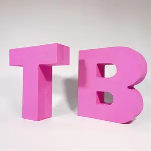 高品质户外3D泡沫字母独立式EVA泡沫字母装饰用字母