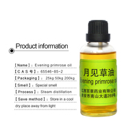 Minyak Evening Primrose Premium Murni Tanpa Campuran, Cold Press, Minyak Esensial Murni untuk Spa Rumah & Kesehatan Aromatik