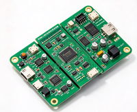 Carte de circuit imprimé (PCBA) de contrôle de robot mobile, PCB multicouche FR4 HDI, contrôle précis de l'impédance, service SMT DIP, RoHS FCC pour robot AGV