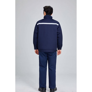 Abbigliamento da lavoro antistatico invernale uomo donna giacca da lavoro all'aperto Multi-tasca resistente all'usura abiti da lavoro officina di fabbrica - Product Image 2