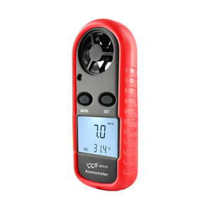 WINTACT WT816 anemometro digitale leggero e facile da usare 0 ~ 30m/s ventilazione, aria condizionata, meteologia, agricoltura - Product Image 5