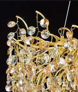 โมเดิร์นคริสตัลอลูมิเนียมทองตกแต่งบ้านโคมระย้าโคมไฟโรงแรมห้องนอนห้องนั่งเล่นห้องรับประทานอาหารจี้ - Product Image 5