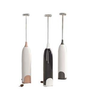 Espumador de Leche Portátil Ecológico con Logotipo Personalizado, Mini Batidora de Bebidas de Acero Inoxidable, Potente Espumador de Leche Manual - Product Image 3