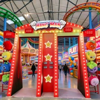 Tolefun CE Grand jeu de plein air géant en métal pour la décoration de pelouses, pour 2 joueurs, manège de fête foraine, parc d'attractions, carnaval, Hangtime