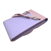 Tas Kacamata Ungu dan Kantong Dompet Aksesori Kacamata Kacamata Crossbody