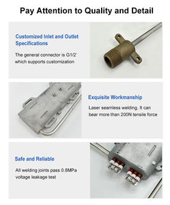 Élément chauffant en aluminium moulé sur mesure de 8000 W pour chauffe-eau, pièce centrale de haute qualité - Product Image 4