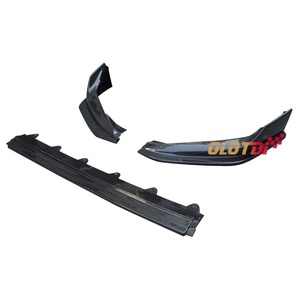 กันชนคาร์บอนไฟเบอร์กันชนหน้าลิปคางสปอยเลอร์ & ตัวแยกด้านหน้าสำหรับฮอนด้าซีวิค2022-2023แบบ FL5 11TH แฮทช์แบคสไตล์ jdm - Product Image 4