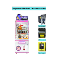 Vente en gros d'usine : Machine à griffes 'Devil Claw' avec éclairage LED, à monnayeur, pour la distribution de peluches, équipement de jeu pour centres commerciaux et salles d'arcade