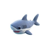 Requin en peluche oreiller porte-clés sac à dos Super doux personnalisable ODM soulagement du Stress caractéristiques PP coton remplissage peluche Animal jouet pour