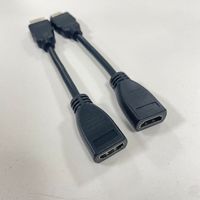 Usine directe personnalisé plaqué or HDMI mâle à femelle câble HD câble d'extension hdmi cuivre 1080P