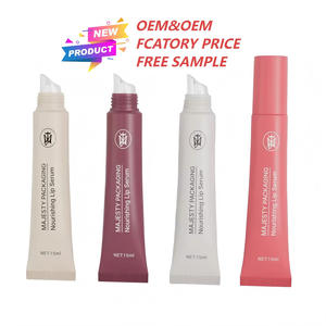 <span class=keywords><strong>2025</strong></span> New nhãn hiệu riêng vít cap nhựa mềm ống cho Lip Balm Lip Gloss 10ml 15ml Rỗng bao bì Tùy chỉnh màu vàng dập - Product Image 2