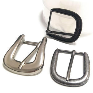 Fibbia a Perno Singolo in Lega di Alta Qualità da 25mm, Fibbia Regolabile in Nichel per Cinture in Pelle, Resistente e di Alta Qualità - Product Image 1