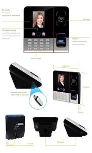Özel Logo katılım makinesi için özelleştirilebilir yüz biyometrik parmak izi zaman saati terminali desteği - Product Image 5