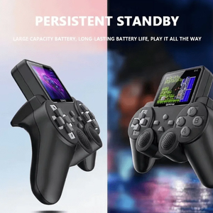 คอนโทรลเลอร์เกม S10 สำหรับผู้เล่นสองคน รองรับการเชื่อมต่อทีวี ของเล่นเสริมทักษะพร้อมเกมคลาสสิค 520 เกมในเครื่องเดียว คอนโซลเกมย้อนยุคสำหรับเด็ก - Product Image 4