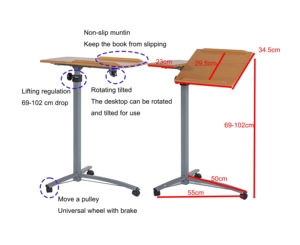 Nhà Máy Bán buôn OEM/ODM sang trọng có thể gập lại máy tính máy tính xách tay Máy tính để bàn - Product Image 5