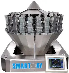 SmartWeigh otomatik dolum tartı sızdırmazlık paketleme makinesi Multihead kantarı hazır yemekler paketleme makinesi