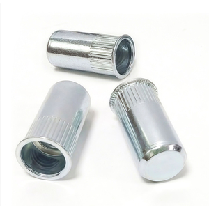 Din7339 thép carbon chìm có khía đinh tán các loại hạt với Hex đầu kẽm mạ rãnh dọc ren chèn <span class=keywords><strong>NUT</strong></span> - Product Image 1