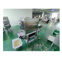 Kommerzieller Knoblauch schäler Anpassbare 200kgh automatische Ketten art Knoblauch haute ntfernungs schälmaschine