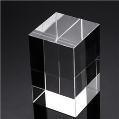 Noble, venta al por mayor, alta calidad, K9, Cubo de cristal de sublimación en blanco para grabado, placa de escritorio, regalos, premio de trofeo - Product Image 5