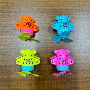 Groothandel Grappige Cartoon Vliegtuig Mini Windmolen Nieuwe <span class=keywords><strong>Wind</strong></span>-<span class=keywords><strong>Up</strong></span> Speelgoed Voor Kinderen Snoep Speelgoed Voertuig - Product Image 2