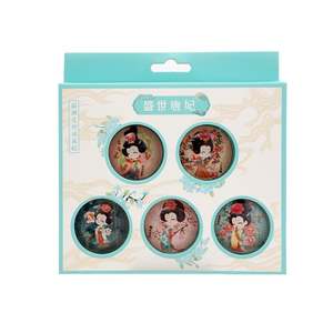 Pegatina Magnética Creativa de la Serie Dinastía Tang, con Diseño de Concubina de Cristal, Ecológica, de Gran Tamaño, con Dibujos Animados, Tendencia Nacional, para Refrigerador - Product Image 5