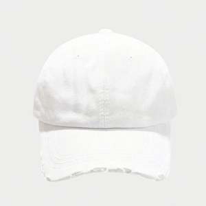 Gorras de Mezclilla Lisas Desgastadas de 6 Paneles, Color Sólido, Estilo Dad Hat, Gorra Deportiva de Béisbol - Product Image 6