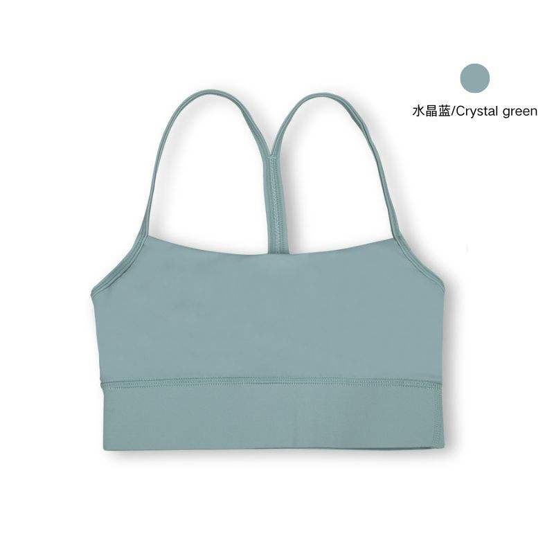 Crystal green y vest