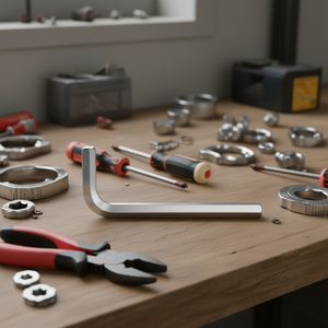 ประแจหกเหลี่ยมเฟอร์วี 6 มม. รูปตัวแอล สำหรับงานยึดติดที่แม่นยำ - Product Image 3