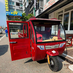 Vente en gros de tricycles électriques à <span class=keywords><strong>3</strong></span> roues durables et fiables, véhicule à cinq roues, camion fermé pour le fret, les motos et l'essence. - Product Image 1