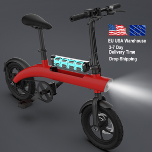 Bicicleta Eléctrica Plegable Ligera ONYX, la Más Vendida, Mini de 14'', con Batería Integrada para Adultos, Urbana, H2 36V, Certificación CE - Product Image 4