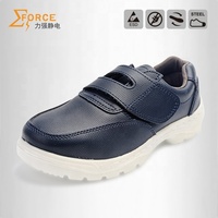 Chaussures de sécurité ESD avec embout en acier et bottes de travail durables en tôle d'acier pour la protection et le confort.