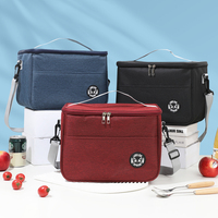 Sac isotherme à fermeture éclair personnalisé de grande capacité et durable avec motif de lettres, vente en gros, pour le stockage des aliments