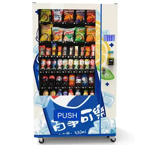 Cold Drink Vending Machine With digital remote control touch screen with Coin/Note payment wholesale supplier