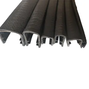 Factory Supply Rubber Sharp Metal U Channel Pinch Weld Car Window Glass Edging Protection Seal Strip