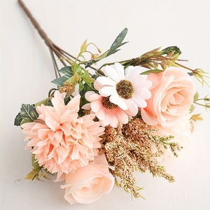 Pequeñas Margaritas Artificiales al por Mayor, Arreglos Florales, Decoración para Bodas, Flores Artificiales Decorativas al por Mayor - Product Image 4