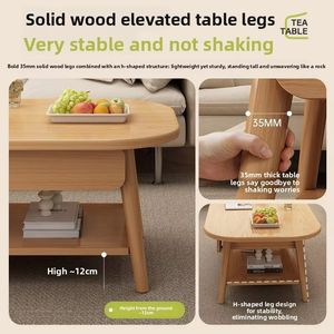 <span class=keywords><strong>Tavolino</strong></span> da Caffè per Camera da Letto Bestseller Transfrontaliero, Tavolo per Bambini in <span class=keywords><strong>Legno</strong></span> Massello Stile Chalet con Contenitore Integrato 2026 - Product Image 4