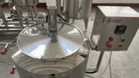 Équipement de stérilisation pour la production de beurre de fromage, réservoirs de pasteurisation, machine de stérilisation du lait