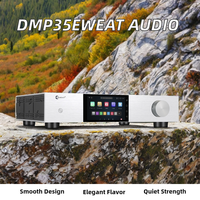 Eweat Flagship HIFI Lecteur de musique numérique ESS9069 + XMOS XU316 DAC DSD512 Décodage audio sans perte en alliage d'aluminium