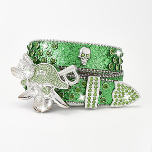 <span class=keywords><strong>Ceinture</strong></span> en diamant <span class=keywords><strong>western</strong></span> bling bling personnalisé avec strass <span class=keywords><strong>ceinture</strong></span> en jean en <span class=keywords><strong>cuir</strong></span> clouté avec cristal et <span class=keywords><strong>boucle</strong></span> en alliage pour hommes et femmes - Product Image 6