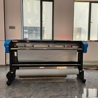 Nouveau traceur jet d'encre haute vitesse HP45 avec moteur et roulement pour l'impression de vêtements en CAO