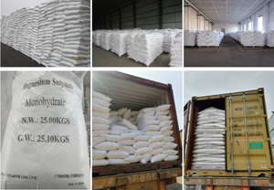 Granulés de sulfate de magnésium monohydraté MgSO4.H2O au meilleur <span class=keywords><strong>prix</strong></span> - Product Image 6