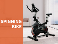 Vélo de spinning FANPAO-816 en acier inoxydable avec volant d'inertie de 6 kg et écran LCD pour usage domestique/salle de sport - Vente directe d'usine