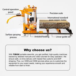 Scie à ruban portable Aserradero De Sierra De Cinta Portatil Serraria De Serra De Banda Portatil - Product Image 6