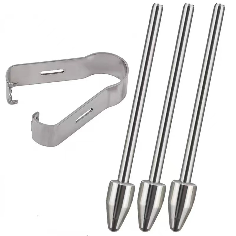 Plata-3 puntas +1 clip