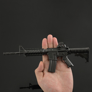 Fabrieksgroothandel Nieuw Product Metaal 28cm AR15 Miniatuur Speelgoedmodel Geweren Maatwerk - Product Image 4