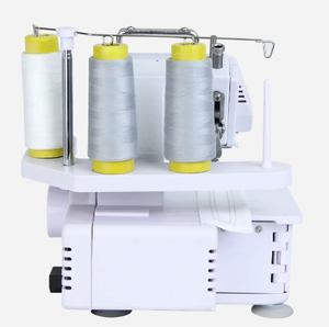 JUKKY 434D Nouvelle machine à coudre à surjet 4 fils <span class=keywords><strong>pas</strong></span> chère, multifonctionnelle pour la couture à domicile, vêtements domestiques, portable - Product Image 6