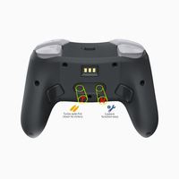 Manette de jeu sans fil universelle RGB avec fonction de vibration et réveil pour Nintendo Switch 2/PS3/PC/Téléphone