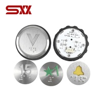 Repuestos de Botones para Elevador BR36D BR36DH, Accesorios para Ascensores de Apartamentos