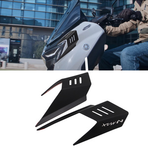 ชุดแต่งช่องลมข้างรถมอเตอร์ไซค์ สำหรับ Yamaha Nmax155 ปี 24-25 สีดำ พลาสติกกันลม อะไหล่แต่งเพิ่มประสิทธิภาพ - Product Image 4
