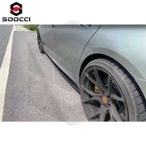 M5 F90 Carbon Seitenschweller im MP-Stil Stoßstange Unterkante Seitensplitter für BMW M5 F90 5er G30 G38 520i 530i 540i <span class=keywords><strong>M</strong></span> Sport - Product Image 4